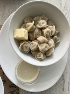 Where to eat in Ungheni- pelmeni, traditional Moldovan food