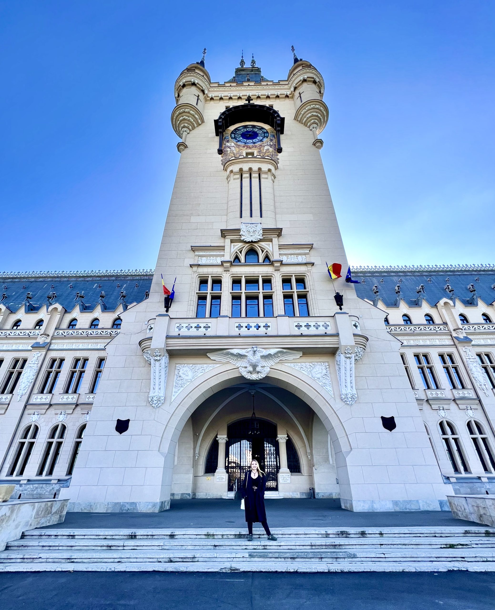 Palace of Culture, Iasi, Romania - A magnificent architectural landmark, the Palace of Culture in Iasi showcases stunning craftsmanship and cultural heritage, offering a glimpse into the city's rich history and artistic legacy.