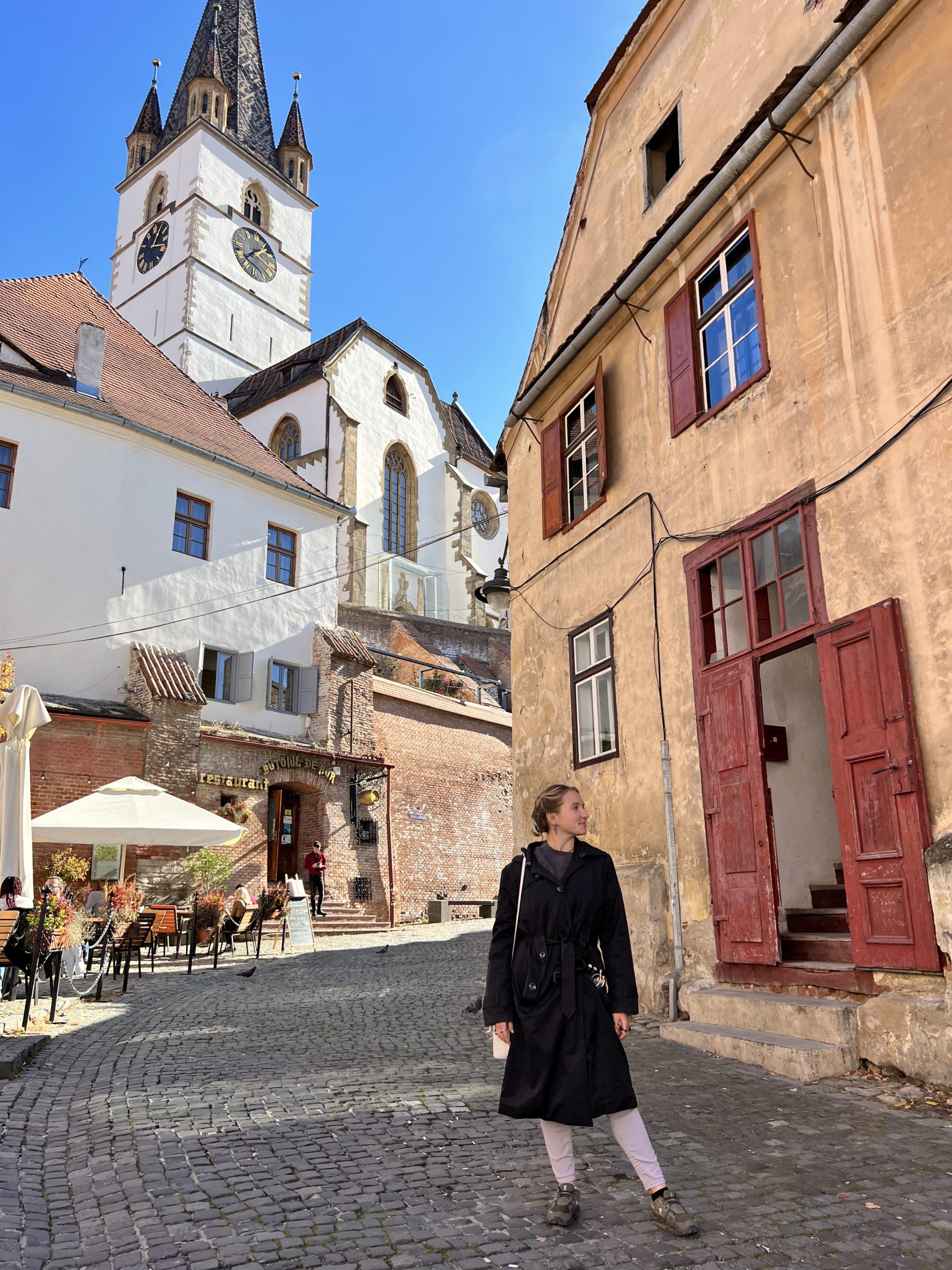 Sibiu, Romania - A charming cityscape highlighting the picturesque architecture, cultural heritage, and vibrant atmosphere of Sibiu, a popular destination in Romania; travel guide to SIbiu