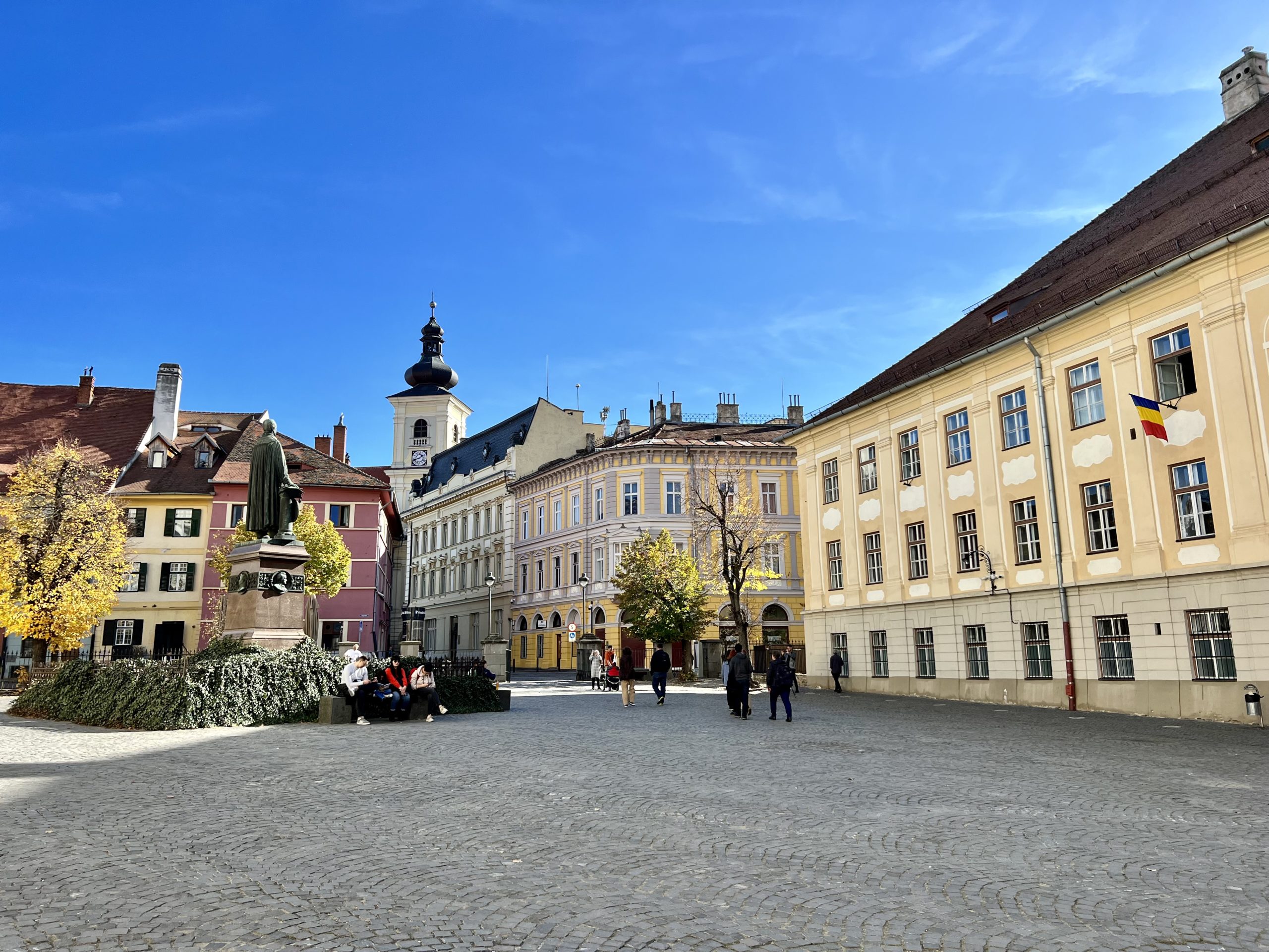 Sibiu, Romania - A charming cityscape highlighting the picturesque architecture, cultural heritage, and vibrant atmosphere of Sibiu, a popular destination in Romania; travel guide to Sibiu