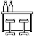 bar line art icon