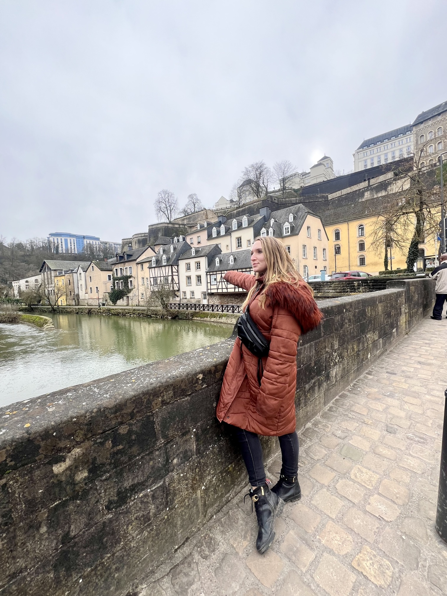 Spectacular view of Luxembourg City skyline with its historic bridges, medieval architecture, and the iconic Casemates du Bock, showcasing the charm and beauty of Luxembourg; travel guide to Luxembourg City