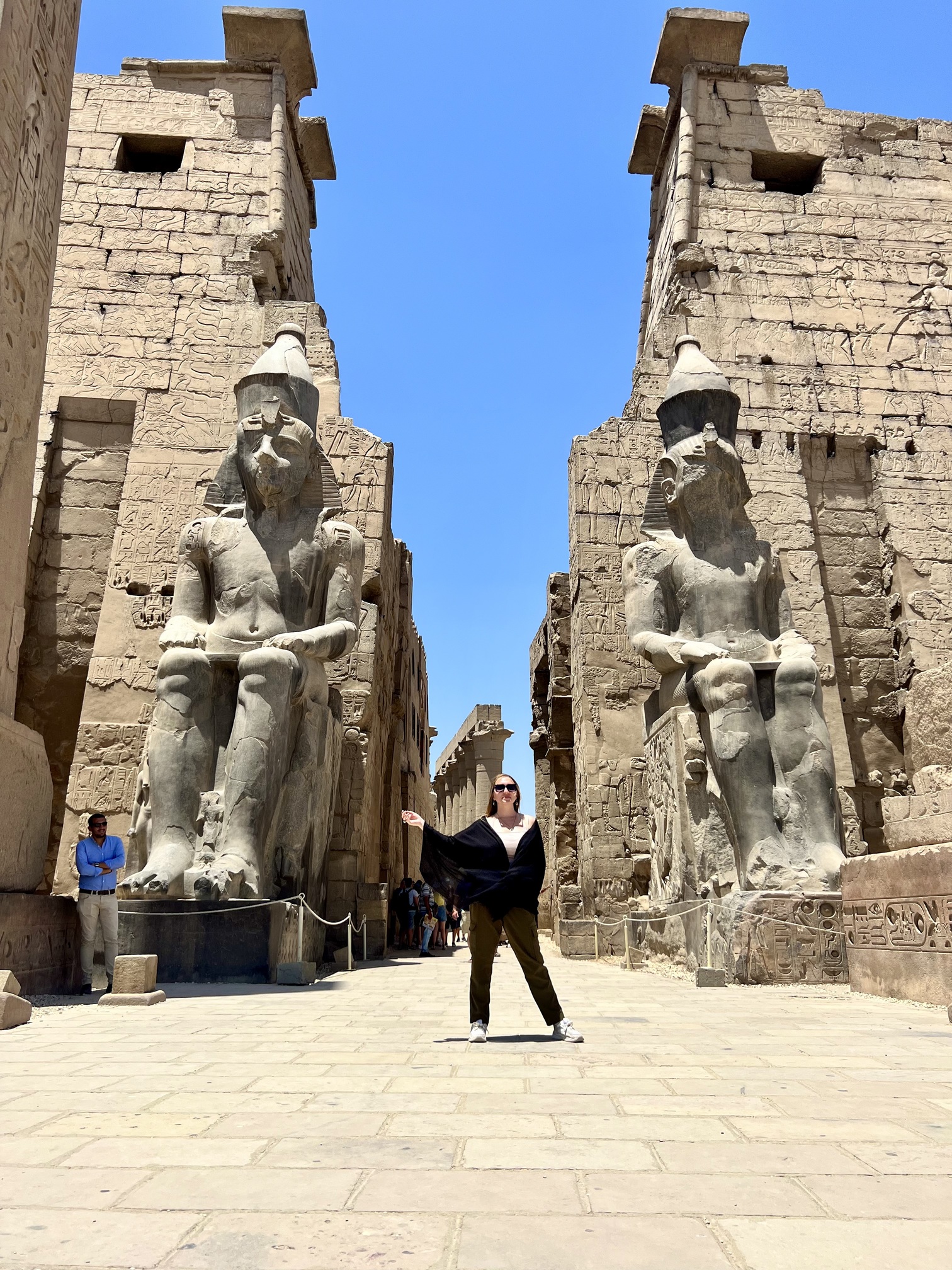 Captivating image of Egypt showcasing the ancient wonders of Egypt's iconic landmarks and rich cultural heritage. Travel guide to Luxor.