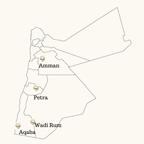 RA map of Jordan