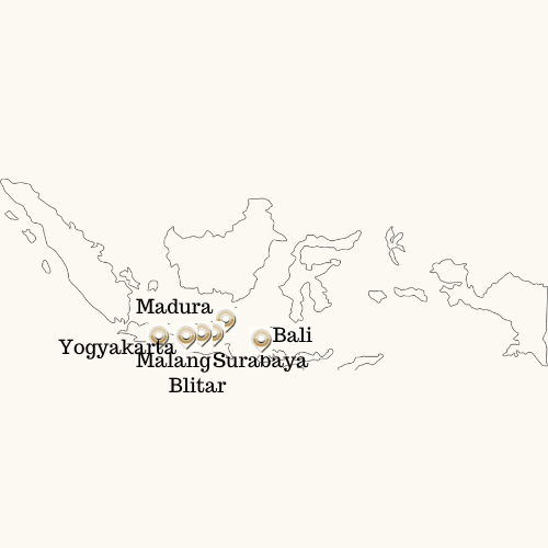 RA map of Indonesia