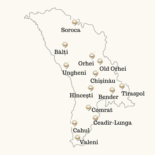 RA Map of Moldova