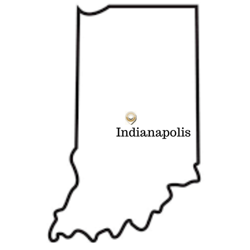 Map of Indiana RA map of Indiana