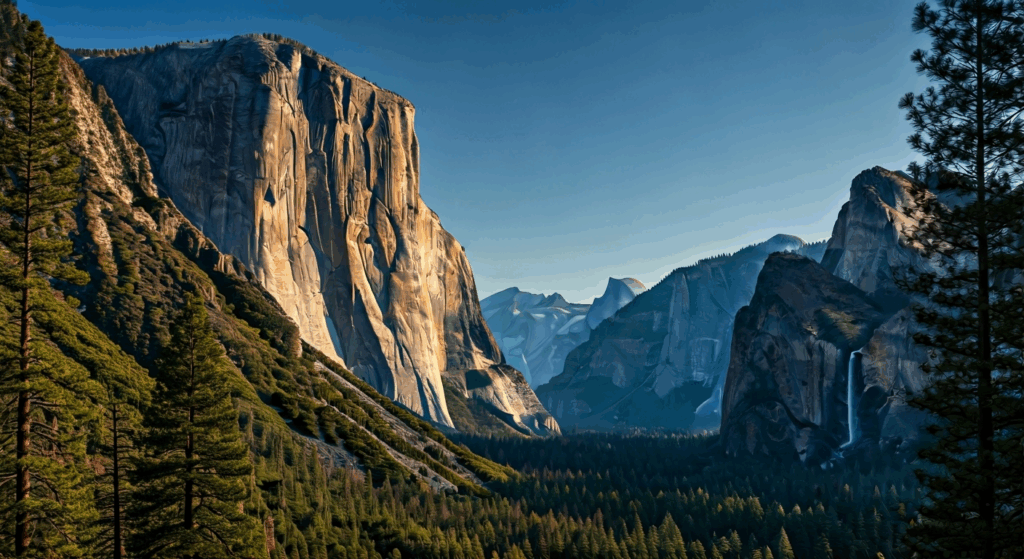 Scenic coastal view of California with Pacific Ocean waves crashing against cliffs, showcasing natural beauty along Highway 1 near Big Sur — top travel destination in the United States; yosemite national park