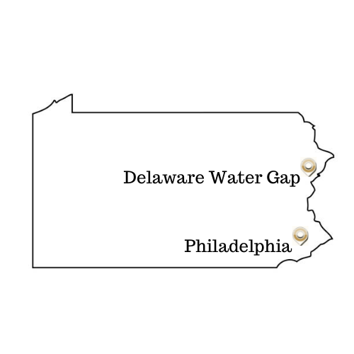 RA map of PA