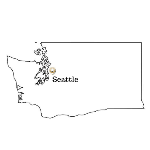 Map of Washington RA Map of WA
