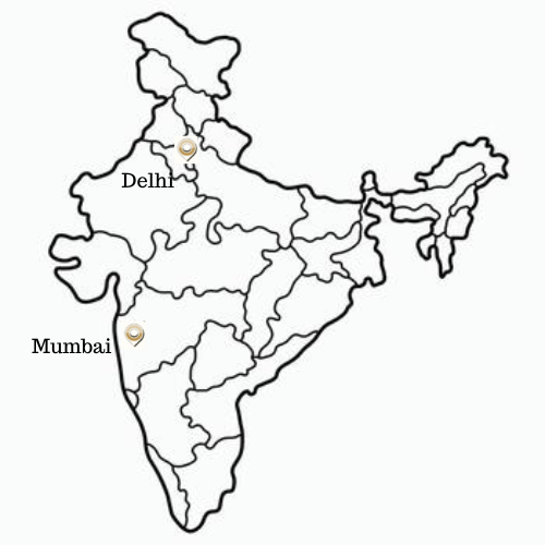 RA map of India
