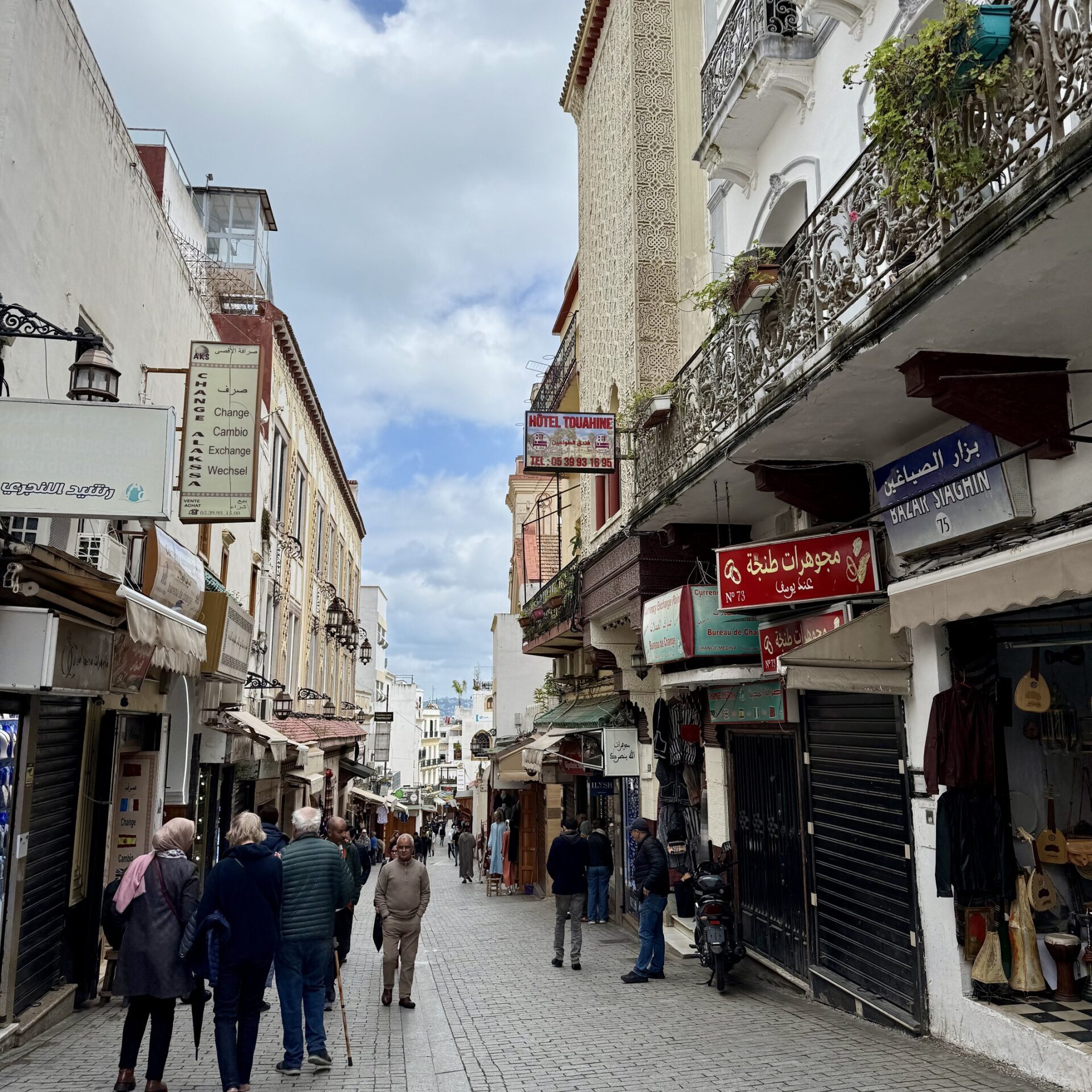 IMG_2459 Scenic view of Tangier Morocco featuring the vibrant Medina, traditional Moroccan architecture, and a panoramic backdrop of the Mediterranean Sea – perfect travel destination in Northern Morocco known for rich culture, historic landmarks, and coastal charm.