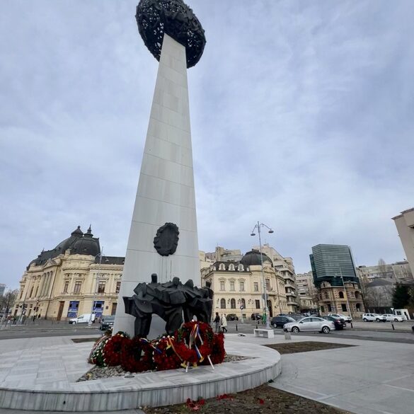 Bucharest cityscape with iconic landmarks, including the Palace of the Parliament. Explore the charm of Romania's capital; travel guide to Bucharest